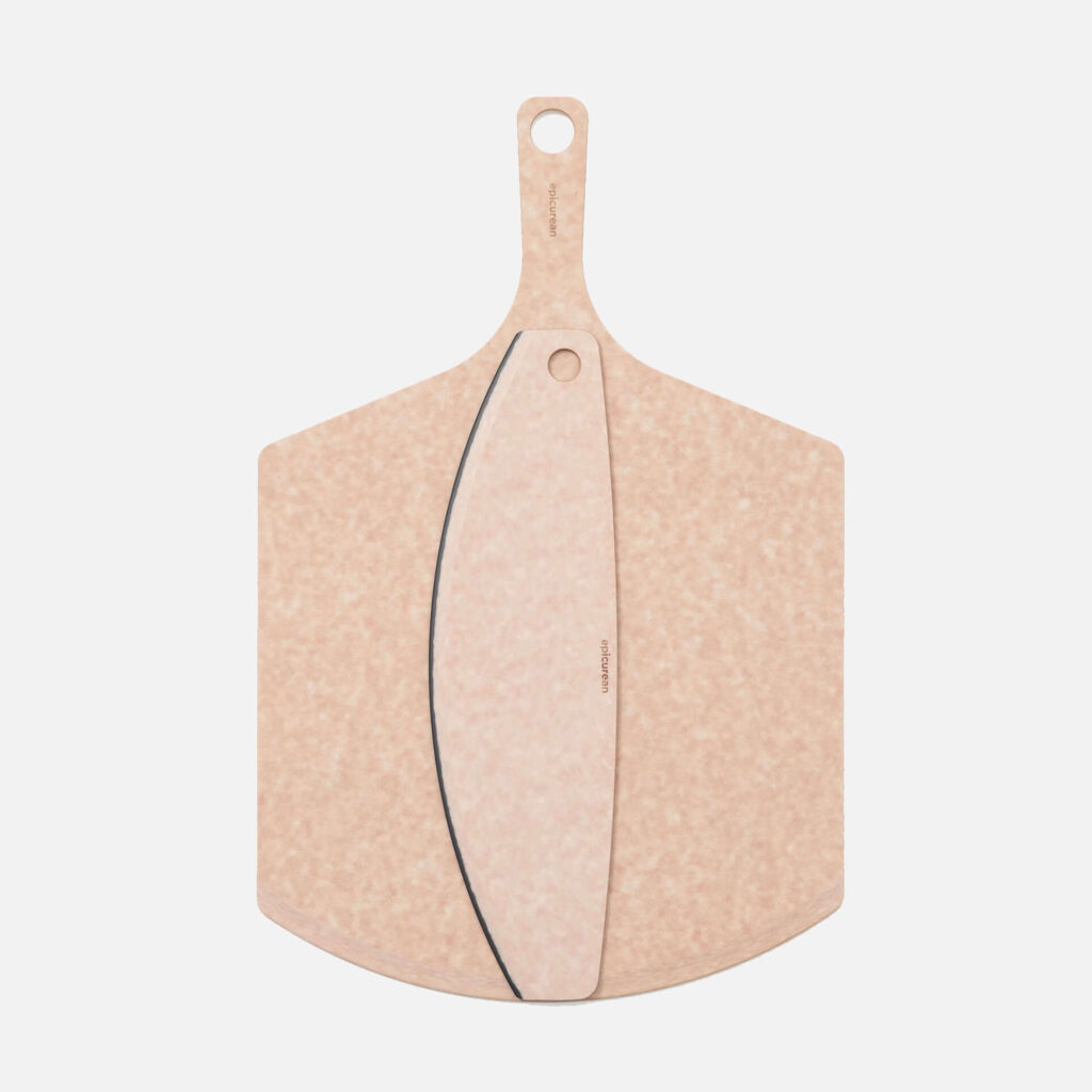 Pizza Peel & Cutter Set